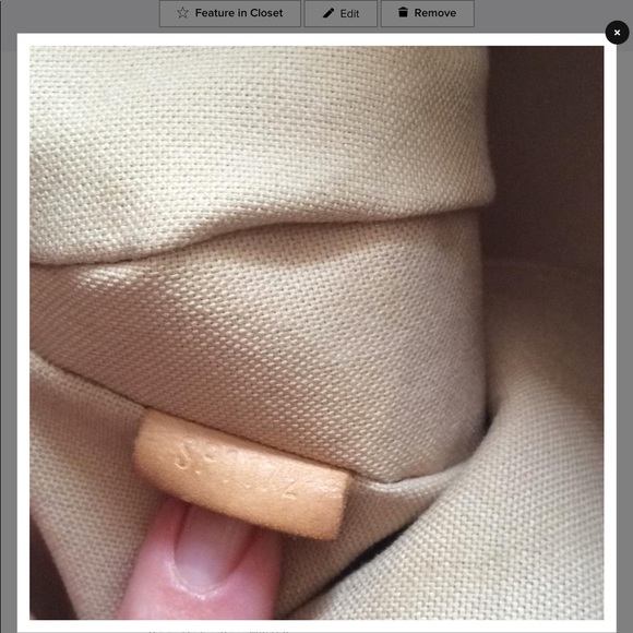 LOUIS VUITTON SIRACUSA MM DAMIER AZUR - Picture 7 of 7